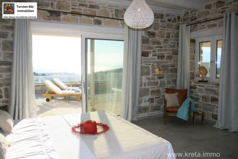 Pitsidia Kreta, Pitsidia: Neu gebaute Luxusvilla mit Meerblick Haus kaufen